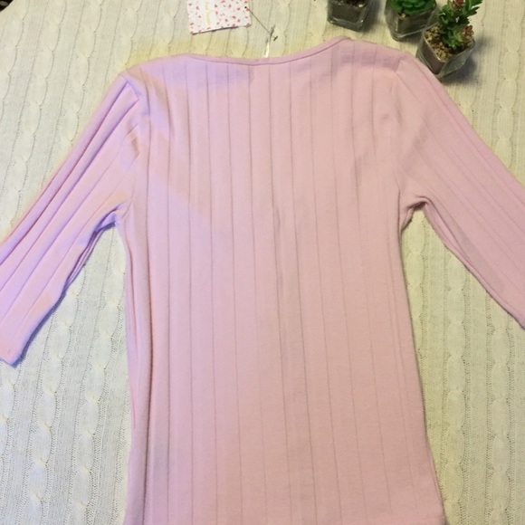 Free people Central Park Cardi elbow top blush - Picture 5 of 7